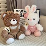 Плюшевая кукла Painter, Bear, Bunny высотой 25 см MENGMENGBUNNY - фото 10