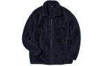 Пушистая флисовая куртка Uniqlo Unisex, 69 темно-синий - фото