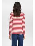 Лонгслив NÜMPH, цвет rot/weiß - фото 2