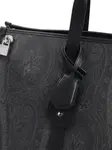 Сумка-шоппер с принтом пейсли ETRO, черный - фото 3