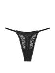 Кружевные трусики-стринги The Lacie, lace black - фото 3