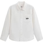 Детская повседневные рубашка GAP, белый - фото