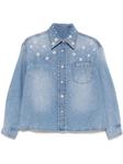 Maje джинсовая рубашка, синий - фото