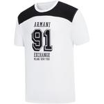 Футболка AE мужская ARMANI EXCHANGE, белый - фото 3
