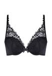 Желание бюстгальтера пуш-ап Simone PéRèLe, черный - фото