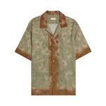 Рубашка Dries Van Noten Carltone Embroidered Shirt, Mint - фото