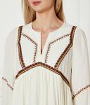 Платье из тюля Ba&Sh, бежевый - фото 4