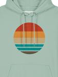 Толстовка Watapparel  Retro Sunset Ocean, мятный - фото 4
