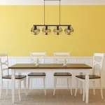 Подвесной светильник TAMARA E27 1 шт. Подвесной светильник/люстра для столовой/гостиной/обеденного стола Globo Lighting, черный - фото 2