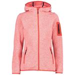 Куртка CMP 3H19826 Hooded Fleece, оранжевый - фото
