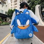 DIBEIJIA Debecca Plush Backpack Regular Unisex Black/Yellow/Blue - фото 7