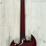 Гитара ESP E-II Viper, звукосниматели Fishman Open Core Classic, прозрачный черно-вишневый цвет - фото 5