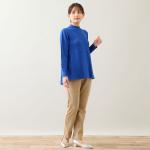 Свитер с баской Lobjie, цвет Blue - фото 7