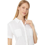 Рубашка Lilly Pulitzer Lynnie Button-Down, цвет Resort White - фото 3