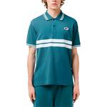 LACOSTE Поло мужское Emerald Blue - фото 4
