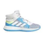 Кроссовки Adidas Marquee Boost J 'Grey Shock Cyan', серый - фото
