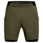 Шорты Under Armour Vanish Woven 2-in-1, зеленый - фото 3