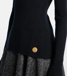 Кашемировый свитер-поло Dolce&Gabbana, Nero - фото 5