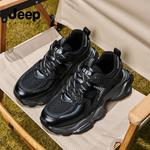 Кроссовки JEEP SPIRIT Chunky Sneakers Men Low-top Graphite Black, черный - фото 13