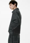 Куртка PULL&BEAR WITH ZIPPER, Grey - фото 5