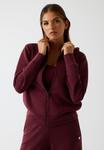 Толстовка Guess Zip-up sweatshirt, Weinrot/Dark Red - фото
