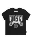 Футболка Philipp Plein Junior College, черный - фото