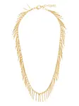Колье с бахромой JIL SANDER, золотой - фото