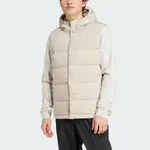 Adidas With AdiClub Helionic Hooded Down Vest, Light Umber - фото 4
