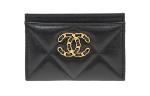 Держатель для 19 карт черный AP1167 CHANEL - фото