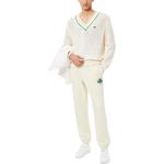 Брюки с принтом tennis LACOSTE, синий - фото 7