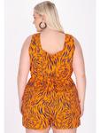 Комбинезон myMo ROCKS Plus Size Jumpsuit, оранжевый - фото 4