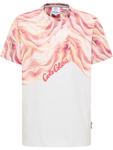 Футболка Carlo Colucci Donquerque, Salmon/Light orange/White - фото