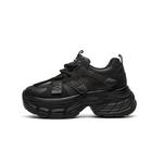 Низкие массивные кроссовки женские DAPHNE, Black - фото