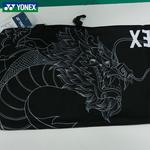 YONEX Сумка для ракеток для бадминтона на 1-2 штуки, простая и стильная, черезплечная, черный узор dragon, унисекс - фото 4