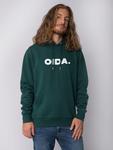 Толстовка wat? Apparel Sweatshirt Oida, цвет Glazed Green - фото