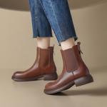 Ботинки Челси женские Zhr, черный - фото 11