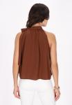 Блуза Top faina, коричневый - фото 3