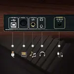 88-клавишные полноразмерные взвешенные клавиши Цифровое пианино - GDP-205, Орех Glarry - фото 9