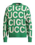 Свитер Gucci, зеленый - фото