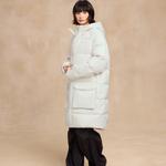 Champion Унисекс пуховик, Ecru - фото 5