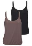 Топ Vivance PACK, Taupe Schwarz/Black - фото