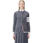 Топ Women's Medium Gray THOM BROWNE, серый - фото