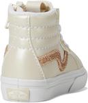 Кроссовки Vans Kids  Sk8-hi Reissue Side Zip, Dazzled Turtledove - фото 5