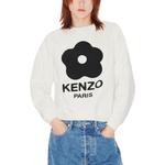 Свитшот женский KENZO, экрю - фото 7