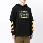 OFF-WHITE Мужская толстовка, цвет Black - фото 4