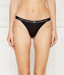 Стринги Emporio Armani с логотипом 2 шт, черный - фото