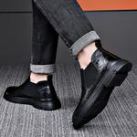 Челси ботинки мужские черные LUOMAIKE - фото 7