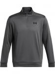 Лонгслив Ua Armour Fleece 1/4 Zip Under Armour, серый - фото