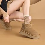 Зимние ботинки женские Gigiryo, коричневый - фото 6