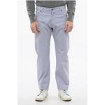 Фиолетовые хлопковые брюки Corneliani, Purple - фото